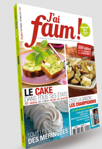 La couverture du numéro 1 de "J'ai faim !"