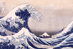 La Grande Vague d'Hokusai