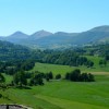 Monts du Cantal depuis Cheylade