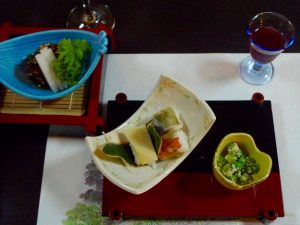 Repas "Kaiseki" japonais