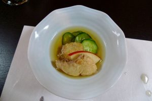 Repas "kaiseki" japonais