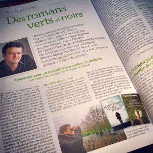 Article sur Pascal Dessaint dans L'Oiseau magazine