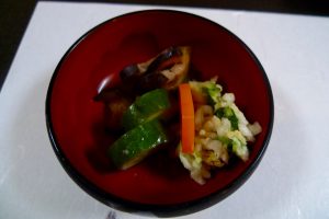 Repas "Kaiseki" japonais